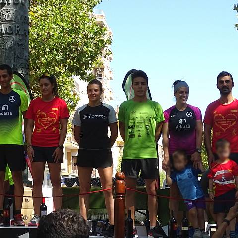 EL C.D. ZAMORA CORRE se estrena en casa con cinco podium en la VII Carrera de la Guardia Civil 